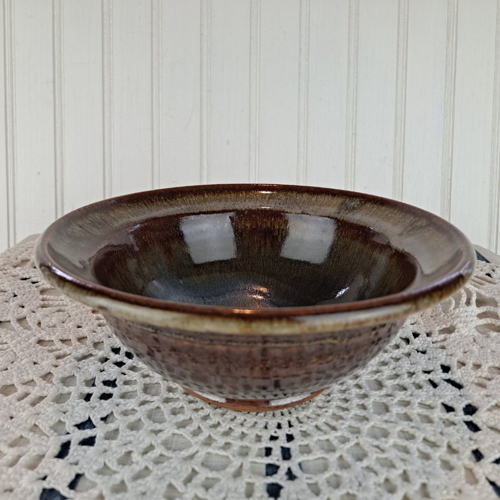 Studio Art Pottery Bowl Stamped FG